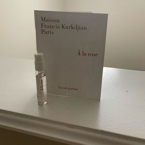 MAISON FRANCIS KURKDJIAN « A LA ROSE »